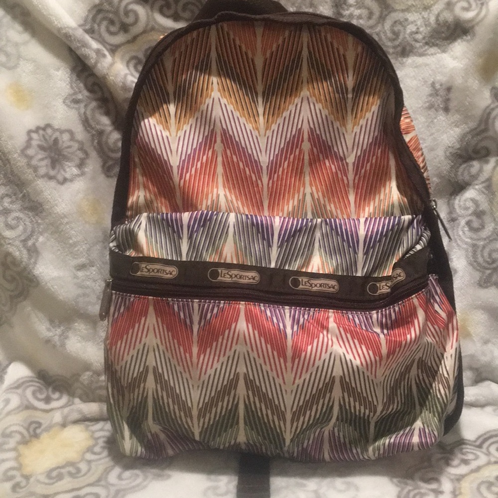 #13 Colorful LeSportSac Backpack